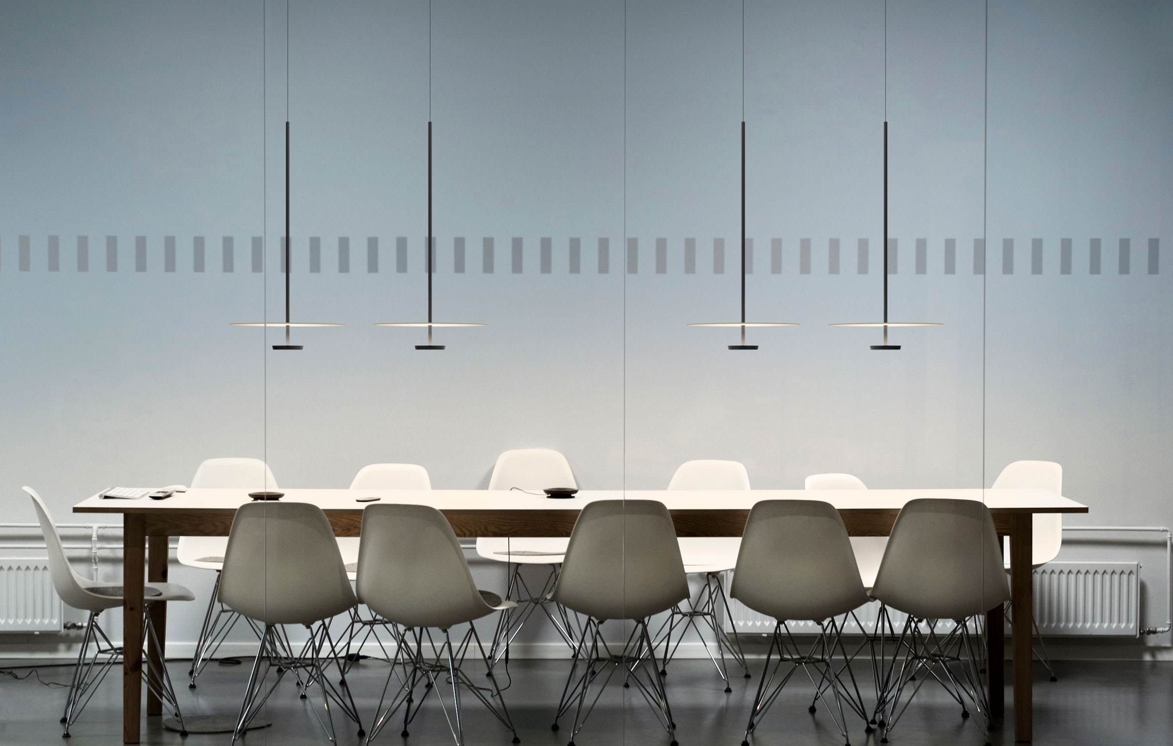 Vibia The Edit - Layers of Light: Flat Pendant