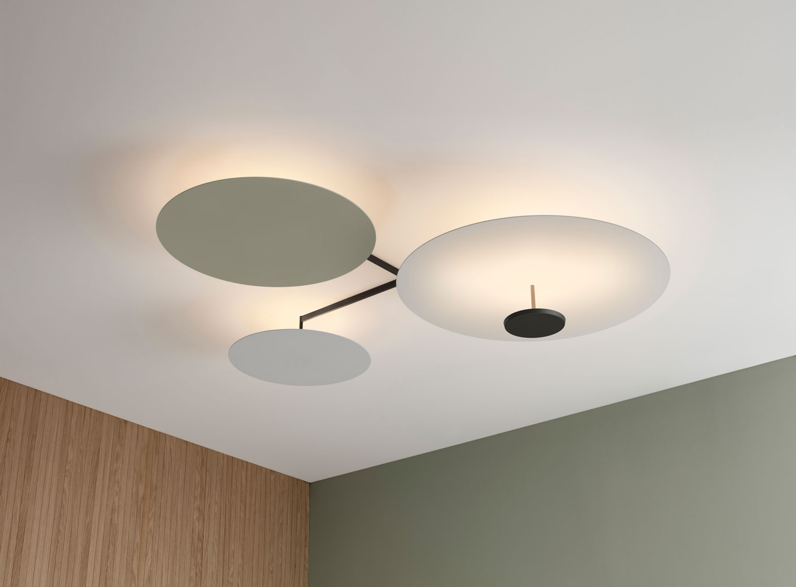 Vibia The Edit - Layers of Light: ceiling lamps Flat