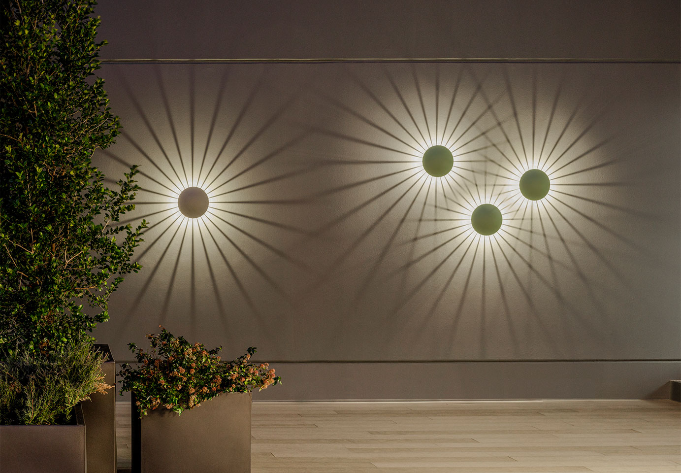 Vibia The Edit - Wall Art Exterior Illumination